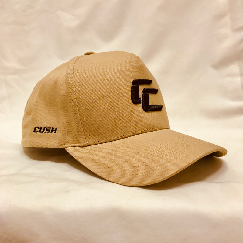 Black on Bone Cush Cap (SnapBack)